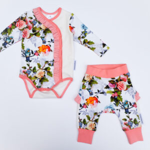 bodi ja püksid "garden blossoms" | suurus 62 |