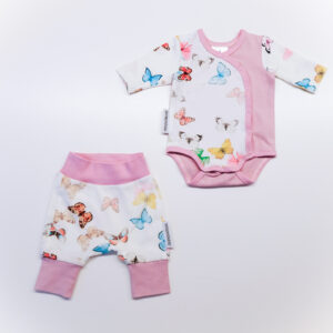 bodi ja püksid "gentle butterfly kiss" | suurus 44|