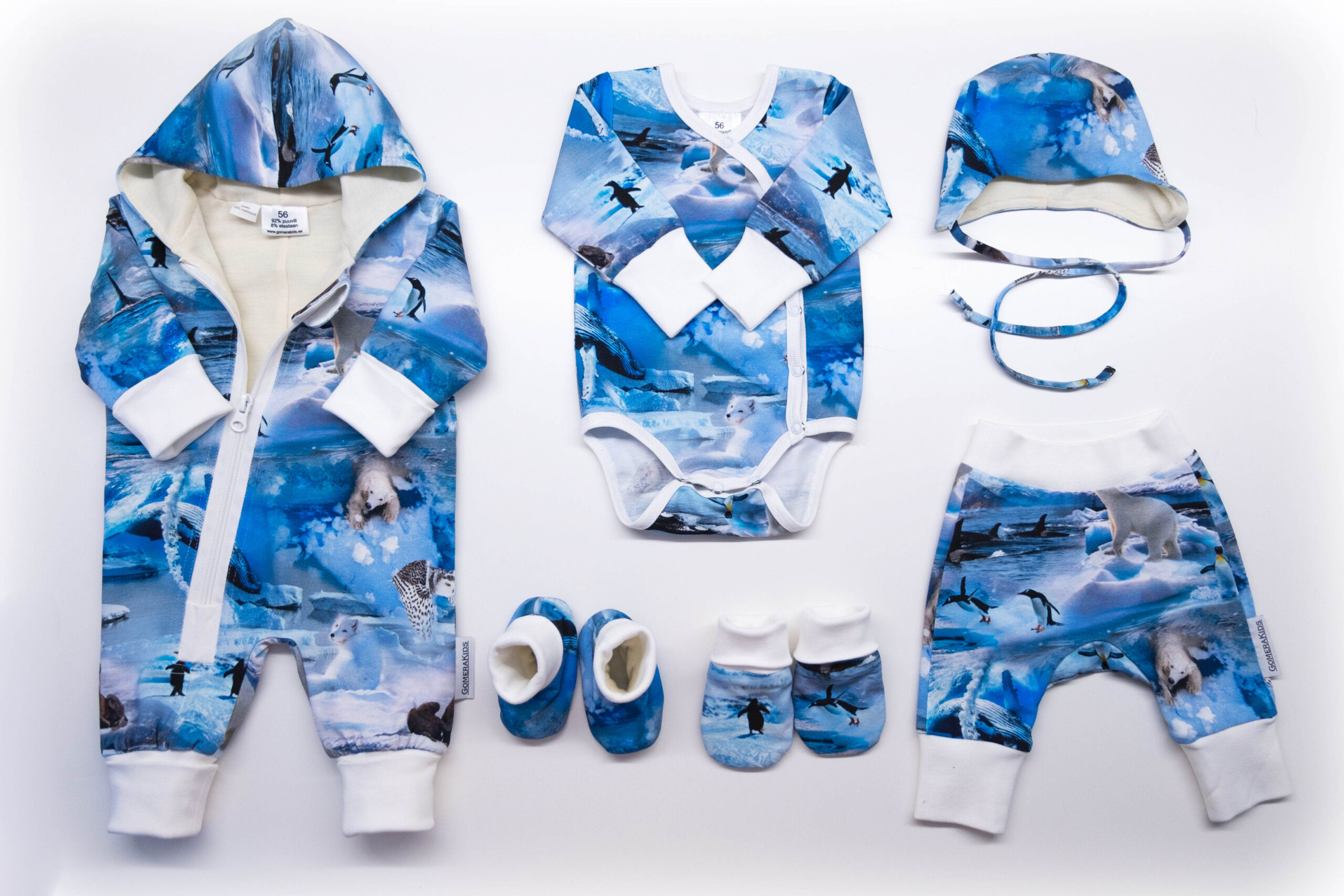 Gomera delfiinidega 6-osaline kojutoomiskomplekt