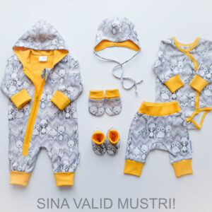 Gomera halli-kollasega 6-osaline kojutoomiskomplekt