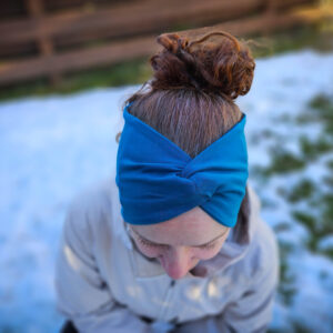 Gomera Nordic Wrap naiste peapael Deep Teal