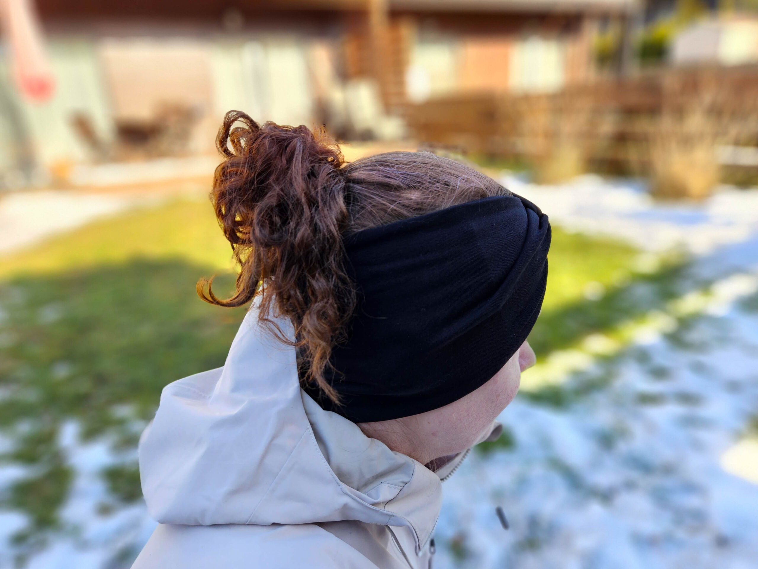 Gomera Nordic Wrap naiste peapael Osidian Black