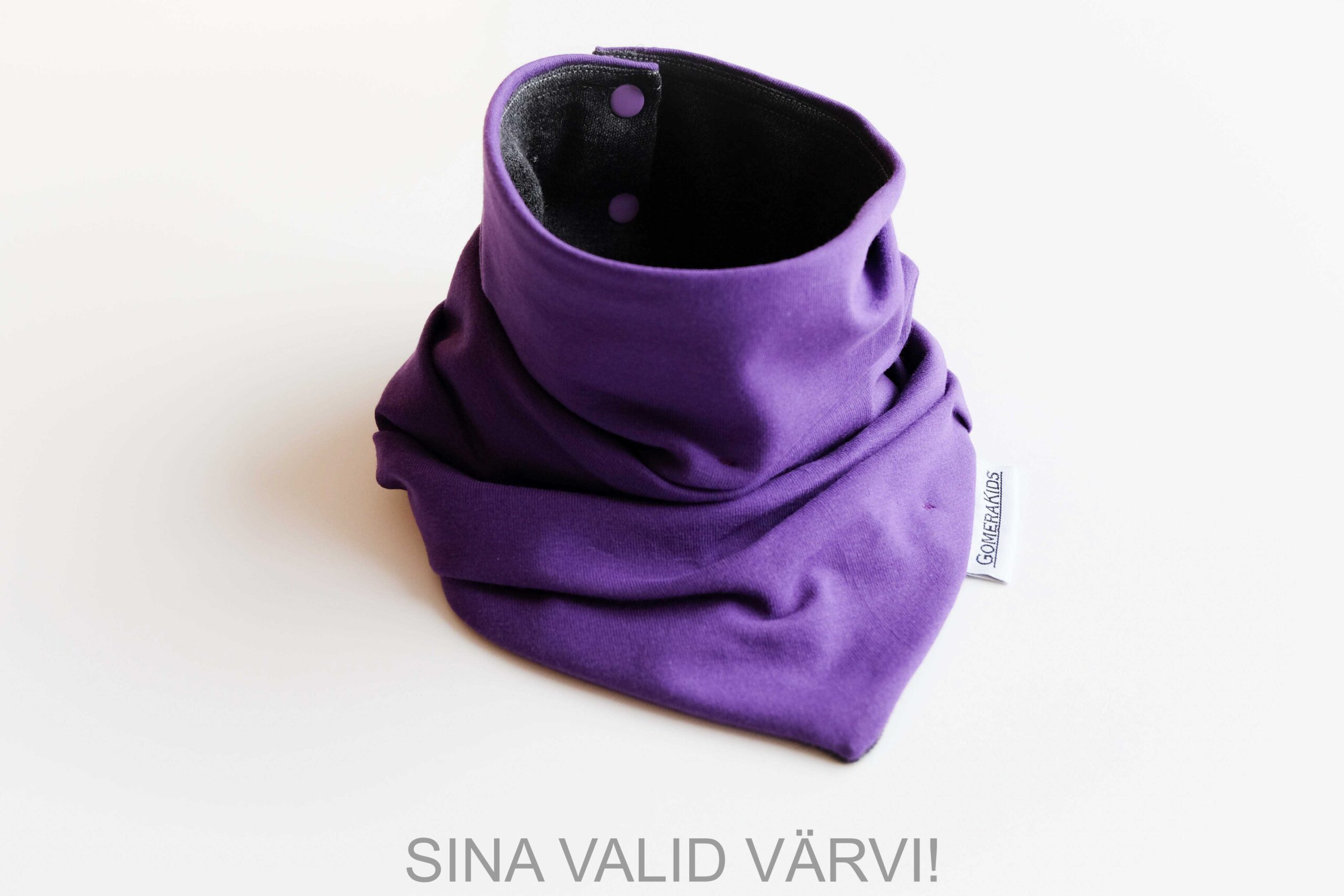 Eesti käsitöö trukkidega sall beebile